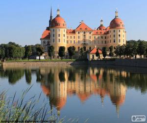 Puzzle Παλάτι του Moritzburg, Γερμανία
